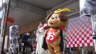 おけわんこ PRステージ at 中央通りステージ ご当地キャラ博in彦根 2019/10/19