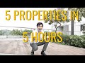 RUSHING Through 5 Properties in 5 Hours! Follow me! (Jim Tay VLOG#4)