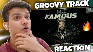 MINTA - FAMOUS REACTION ( prod. MEMAX ) | OFFICIAL MUSIC VIDEO | IFLAH REACTS