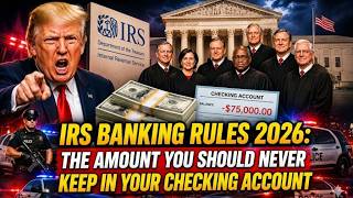 IRS Banking Rules 2026: The Amount You Should Never Keep in Your Checking Account