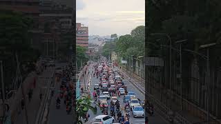 Huge traffic in Kathmandu ❣️ #kathmandu #trafficjam