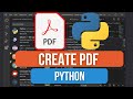 How to Create a PDF Using Python | Beginner-Friendly Guide with Code Examples