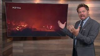 Carr Fire:  A Firenado (aka vortex) Explained