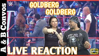 Goldberg Emerges To Confront Bobby Lashley - LIVE REACTION | Monday Night Raw 7/19/21