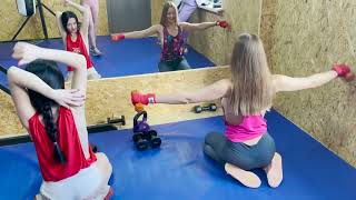 Excrcises With Dumbbells || #Yoga #Gym #Workout #LeraAndPolina