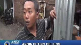 Angin Puting Beliung Jombang Merusak Puluhan Rumah Warga