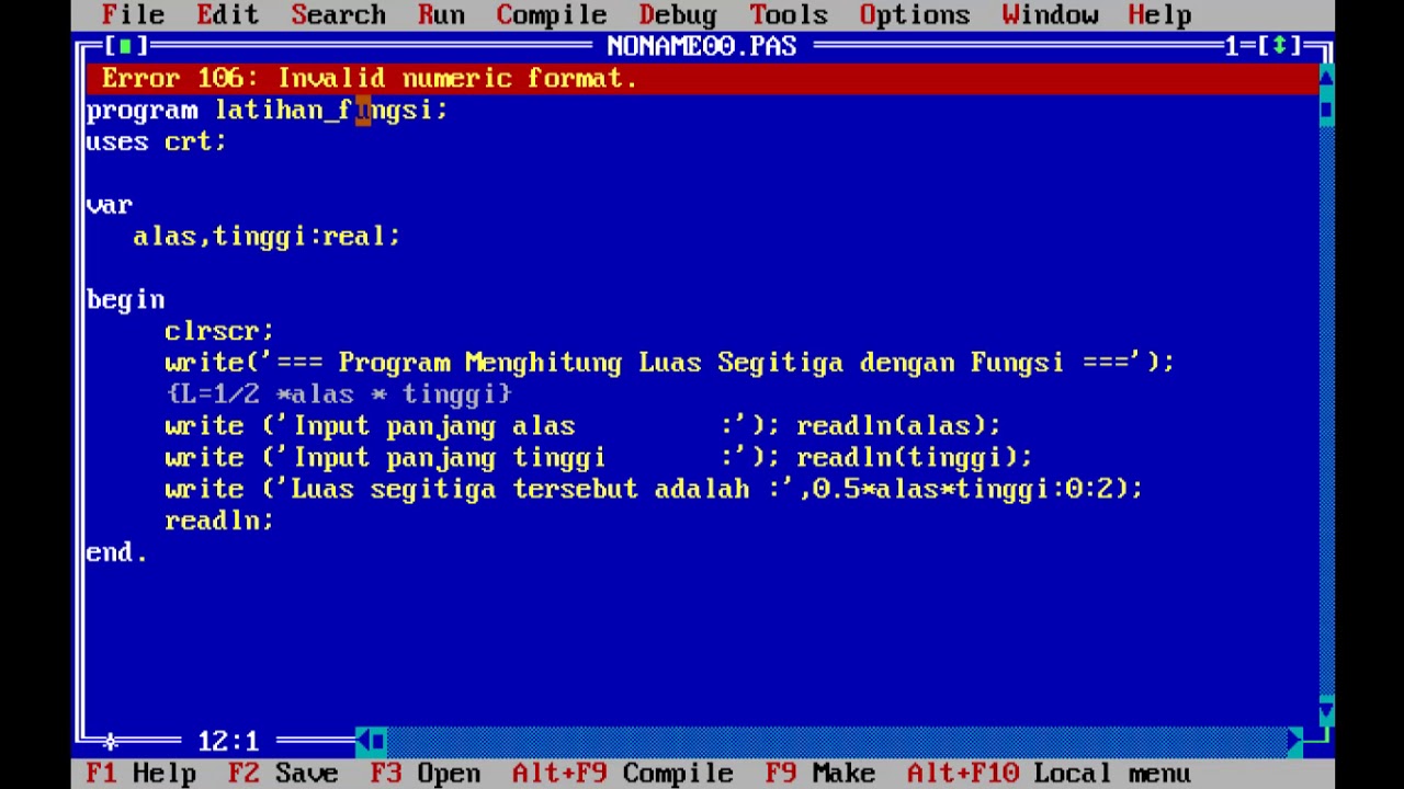 Free Pascal Examples Thebiglomi