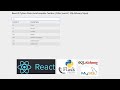 ReactJS Python Flask AutoComplete Textbox | Filter Search | SQLAlchemy Mysql