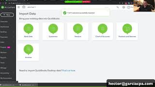 Importing Customers and Projects into QuickBooks Online from Excel