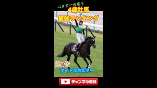 2022年4歳牡馬最強#shorts#エフフォーリア＃タイトルホルダー