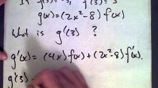 MAT135 - Product Rule - Example 2