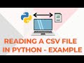 How to read a CSV file in Python - Beginner Tutorial