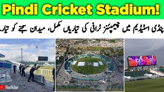 Inside Look: How Pindi Stadium Is Preparing for the Champions Trophy!