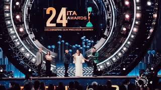 MaAn Moment In 24th ITA Awards 2024 || Rupali Mam \u0026 Gaurav Sir ||