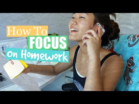 10 Tips On: HOW TO FOCUS ON YOUR HOMEWORK 10 Tips On: HOW TO FOCUS ON YOUR HOMEWORK