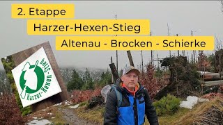 2. Etappe: Harzer-Hexen-Stieg - Altenau über den Brocken nach Schierke - Dezember 2023