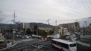 大阪高槻・朝の国道定点風景　Morning views of Osaka ,Japan