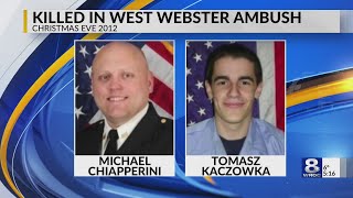 5pm: West Webster FD to honor victims of fatal 2012 shooting of firefighters