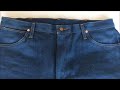 jeans wrangler 13mwz cowboy cut original fit rigid indigo