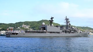 汽笛一声！長崎出港 護衛艦 DD 157「さわぎり」2019 05 20