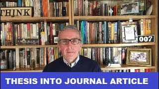 Turning Your Thesis into a Journal Article