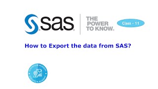 Exporting Data from SAS to Excel, PDF, and Word: A Comprehensive Guide (Class - 11)