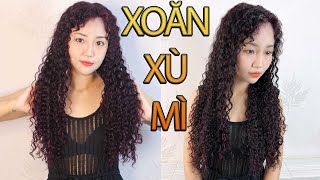 Hướng Dẫn Uốn Xoăn Xù Mì | Đừng Xem Nếu Bạn Không Phải Là Thợ Tóc | DzungHoa Academy