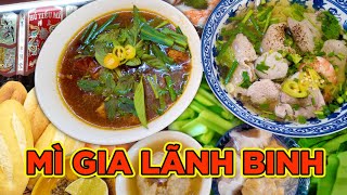 Ở LÃNH BINH THĂNG CÓ MÌ HƯNG KÝ QUẢNG ĐÔNG SAIGON- THỨC ĂN TƯƠI RẺ LẠI NGON!!! 45K!!! Saigon's Best