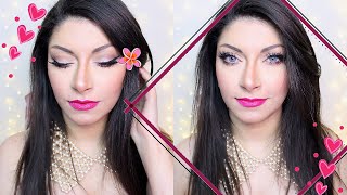 🇺🇸  Soft Easy SEXY Glam Valentine's Day Makeup Tutorial