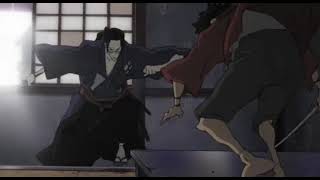 Anime sword fight: Mugen vs Jin | Samurai Champloo |