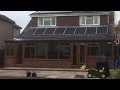 65mm Aluminium Insulated Panel conservatory roof installation video