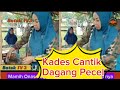 Kades Cantik Dagang Pecel, Sambangi Warganya.