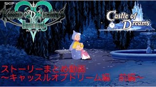 【観賞用】ワールドシナリオ：キャッスルオブドリーム編(シンデレラ) No.1【KHUX/キングダムハーツアンチェインドキー/ユニオンクロス】