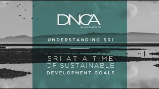 SRI at a time of sustainable development goals