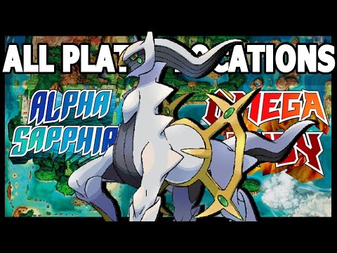 ALL ARCEUS PLATE LOCATIONS - POKEMON ORAS ALL ARCEUS PLATE LOCATIONS - POKEMON ORAS