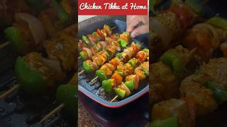 Chicken Tikka at Home😋😋 Chicken Sekuwa🐓🐓#shorts #shortvideo #youtubeshorts #recipe #nepali