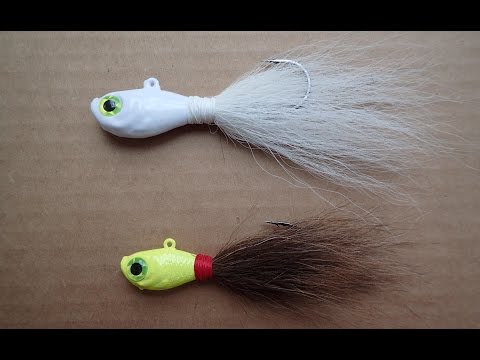 How to Make Bucktail Jigs How to Make Bucktail Jigs