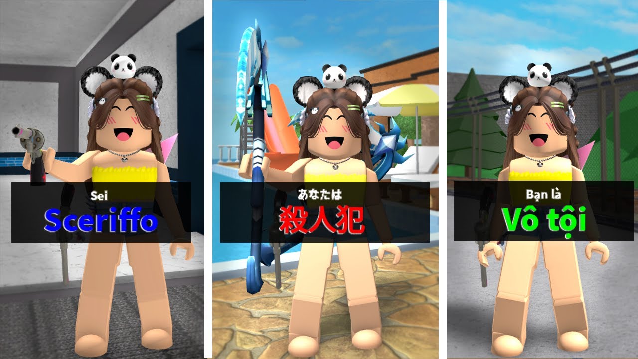 I Played Mm2 In Different Languages Youtube