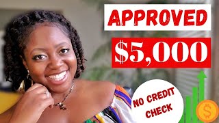 $5,000 INSTANT Approval Business Loan | NO Credit Check Loan