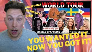 RANDY DONGSEU WORLD TOUR PART 1 (REACTION)