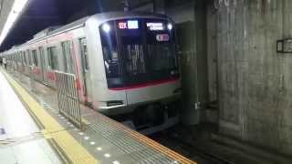 東急5050系5166F 東急東横線各停元町・中華街行き 日吉駅を発車