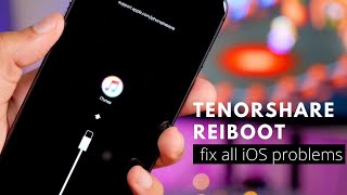 How To Fix iPhone Black Screen or iPhone Stuck in Recovery mode | Tenorshare Reiboot