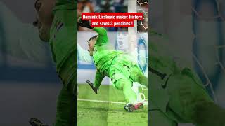 Dominik Livakovic makes history, saves 3 penalties 👏 #shorts #football