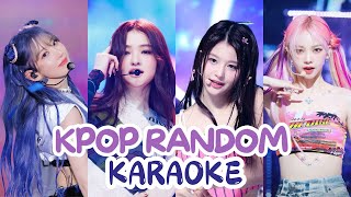 K-POP RANDOM KARAOKE CHALLENGE 🎤 (Girl Group | Popular & New)