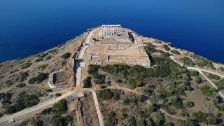 Σούνιο Ναός Ποσειδώνα Temple of Poseidon - Cape Sounion / Dji Mini2