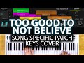 Too Good To Not Believe MainStage patch keyboard cover- Bethel Music & Brandon Lake