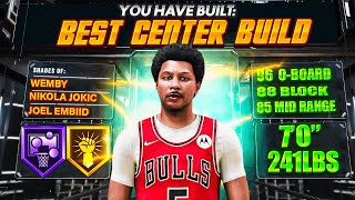 THE #1 BEST ALL-AROUND CENTER BUILD IN NBA 2K25!