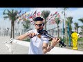 정국 inJung Kook de BTS con Fahad Al Kubaisi Dreamers (Violin Cover)