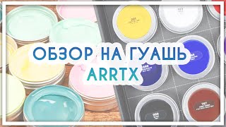 Обзор на гуашь Arrtx [Aliexpress, Ozon, Wildberries]