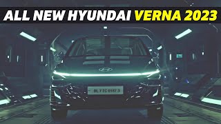 Hyundai Verna 2023 OFFICIAL TEASER - Honda City Facelift Rival | Price & Launch on 21st March